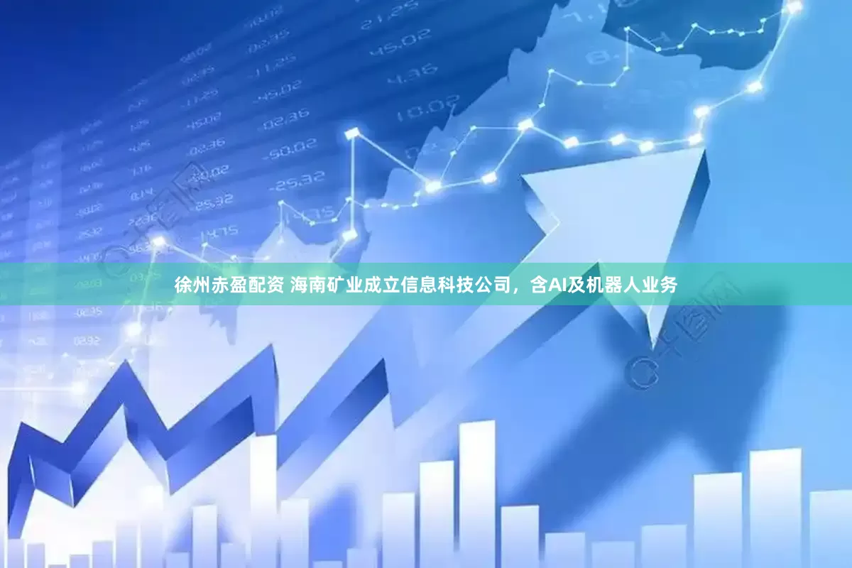 徐州赤盈配资 海南矿业成立信息科技公司，含AI及机器人业务