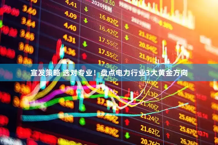 宣发策略 选对专业!盘点电力行业3大黄金方向