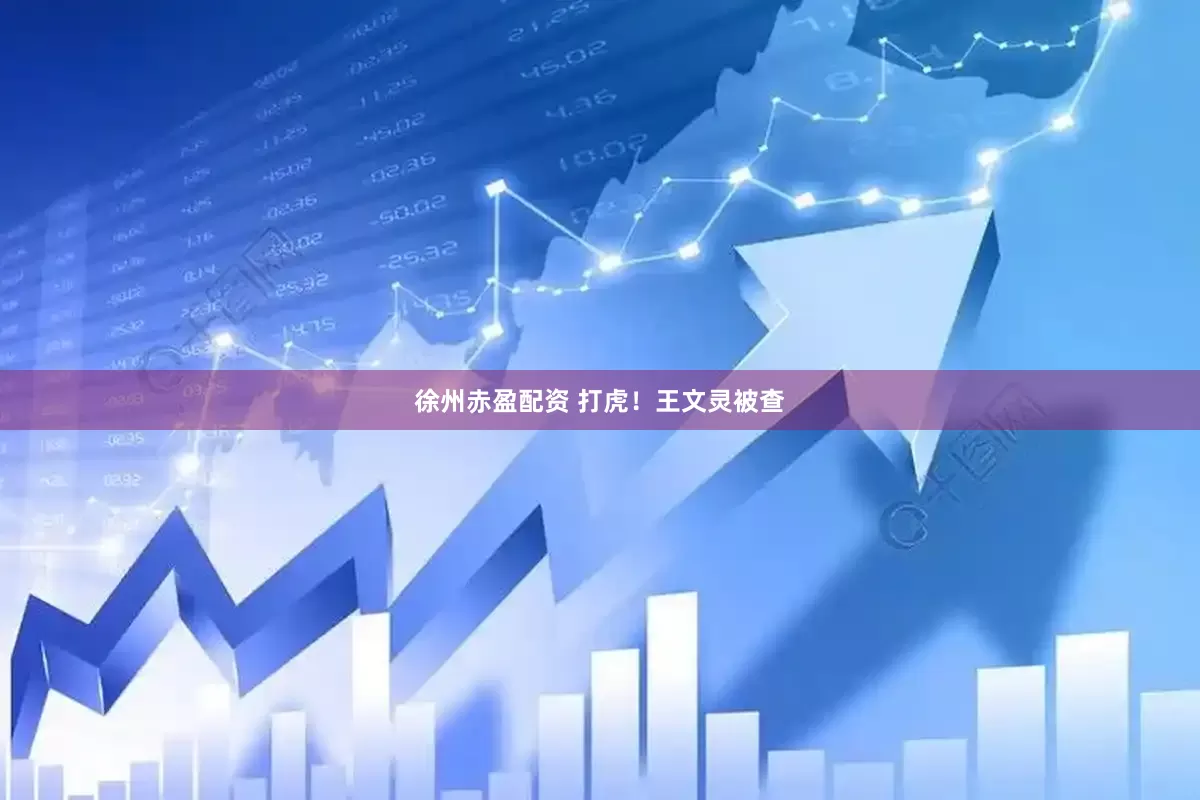 徐州赤盈配资 打虎！王文灵被查